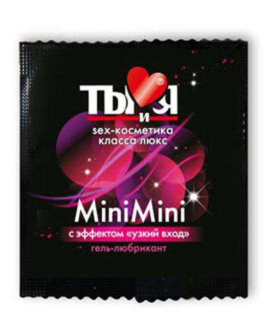 ГЕЛЬ-ЛЮБРИКАНТ "MiniMini" для женщин одноразовая упаковка 4г арт. LB-70019t
