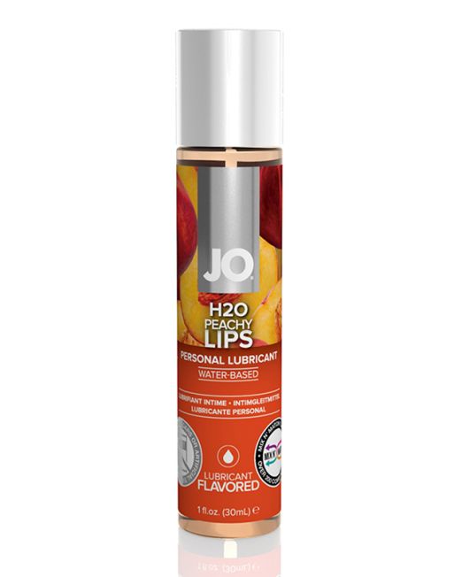 Вкусовой лубрикант "Сочный персик" / JO Flavored Peachy Lips 1oz - 30 мл.